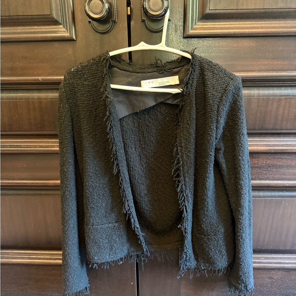 BARELY WORN IRO Shavani Black Blazer